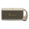 Marshall Middleton portable Bluetooth speaker in Cream, front view with the carry strap