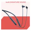boAt Rockerz Strive wireless neckband earphones in Bold Blue, neckband side view, boAt Signature Sound