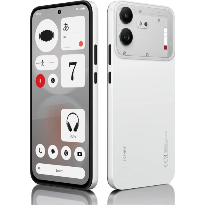 Nothing Phone 4b, 8GB RAM, 128GB Storage, White