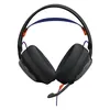 JBL Quantum 250 wired gaming headset in Black, front view with the fabric ear cushions