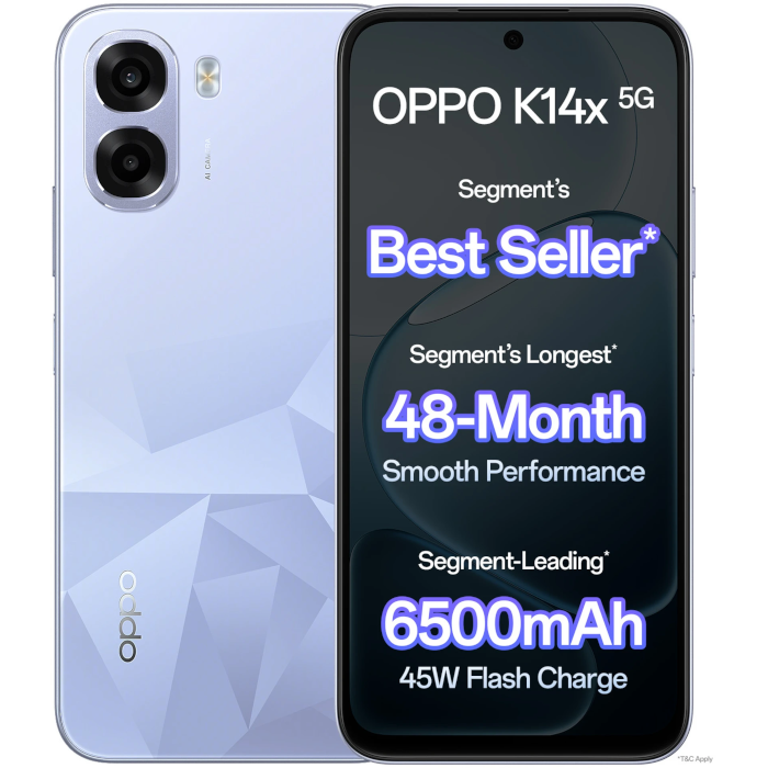 OPPO K14x 5G, 6/128GB, Ice Blue