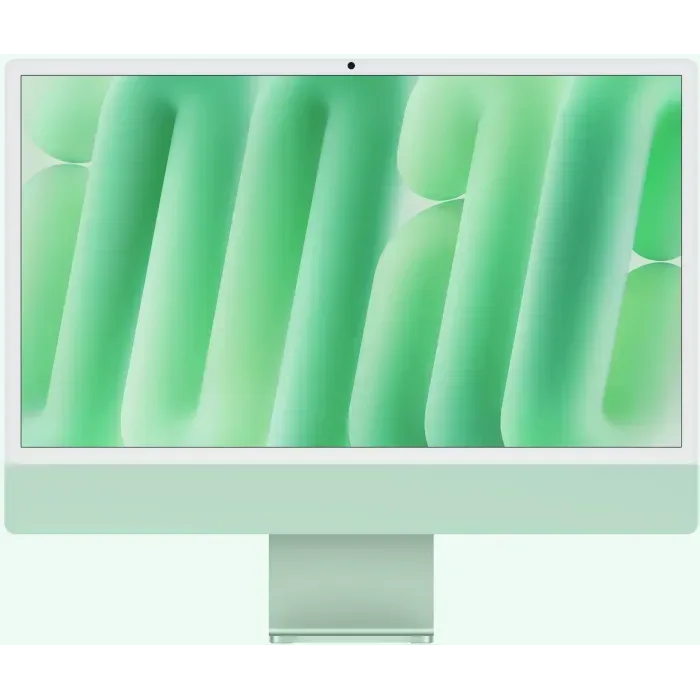 iMac 24-inch with Retina 4.5K display Apple M4 chip with 10‑core CPU and 10‑core GPU, 16GB, 256GB SSD - Green
