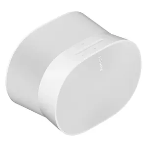 Sonos Era 300 Dolby Atmos speaker in White, angled front view