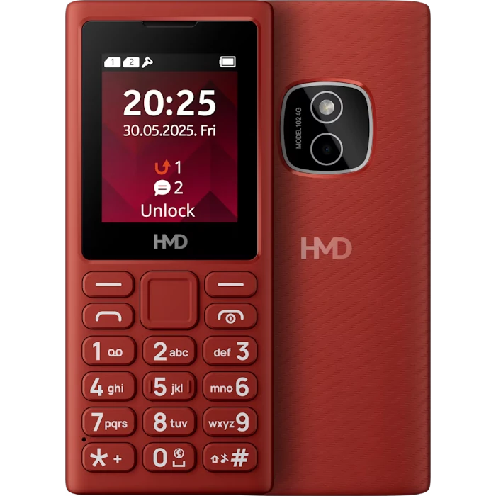 HMD 102 4G Dual Sim Red