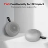 boAt Stone 135 portable Bluetooth speaker in Space Grey, two speakers paired in TWS mode