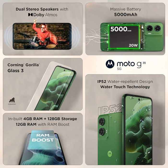 Motorola-G35-5G-Leaf-Green