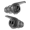 Sennheiser SoundProtex reusable hearing protection earplugs in Black, pair of earplugs with water drops