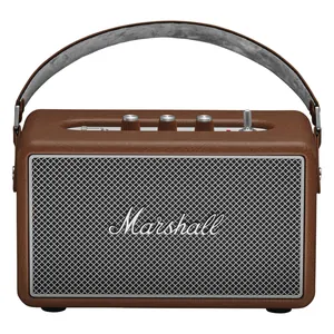 Marshall Kilburn III portable Bluetooth speaker in Brown, front view