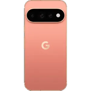 Google Pixel 11 Pro in Canyon, back view showing the camera bar and G logo