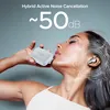 boAt Nirvana Ivy true wireless earbuds in Quartz Cyan, hybrid active noise cancellation up to 50 dB