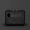 Marshall Woburn III Bluetooth home speaker in Black, back view with HDMI and RCA inputs