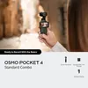 DJI Osmo Pocket 4 Standard Combo 3-Axis Gimbal Vlogging Camera, Standard Combo feature image