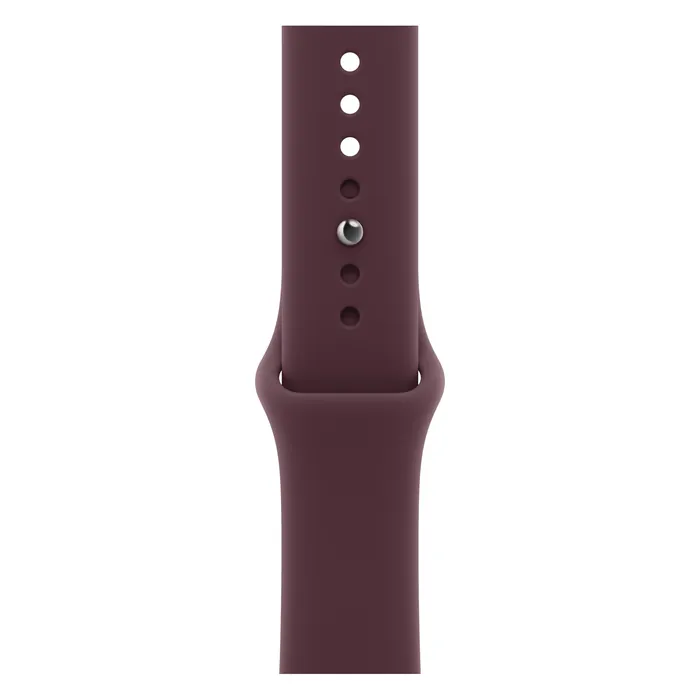 Burgundy Sport Band for Apple Watch, shown on its own