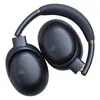 JBL Tour One M3 Smart Tx noise cancelling headphones in Blue, ear cups folded flat