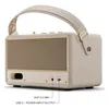 Marshall Kilburn III portable Bluetooth speaker in Cream, back view with AUX input and USB-C port