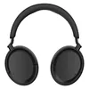 Sennheiser Accentum Wireless noise cancelling headphones in Black, front view with the headband