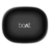 boAt Airdopes Bliss ANC true wireless earbuds in Royal Black, closed charging case with the boAt logo