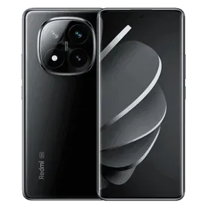 Redmi Note 14 Pro+ 5G in Titan Black, front and back views