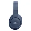 JBL Tune 720BT wireless over-ear headphones in Blue, left ear cup side view