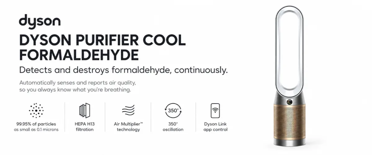 Dyson Purifier Cool Formaldehyde - White/Gold