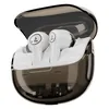 boAt Nirvana Crystl true wireless earbuds in White Lustre, earbuds in the see-through Crystl charging case