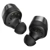 Sennheiser Momentum True Wireless 4 noise cancelling earbuds in Black Graphite, inner side of both earbuds with ear tips
