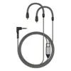 Sennheiser IE 300 wired in-ear monitors, Black, detachable cable with MMCX connectors and 3.5 mm plug