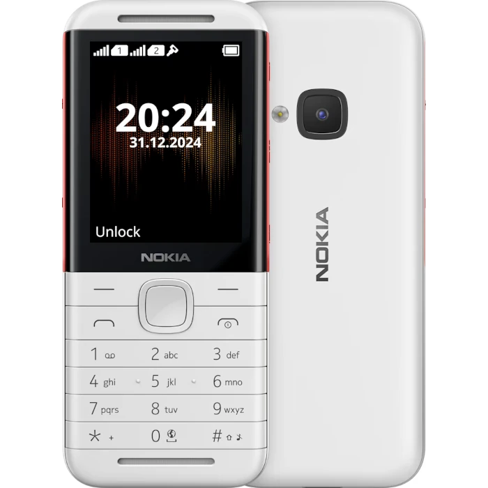NOKIA 5310 DUAL WHITE/ RED