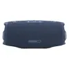 JBL Charge 6 portable Bluetooth speaker in Blue, back view with USB-C port