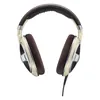 Sennheiser HD 599 open-back headphones in Ivory, front view of the ear cups and headband