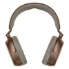 Sennheiser Momentum 4 Wireless noise cancelling headphones in Brown, front view with the headband