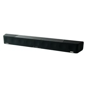 Sennheiser Ambeo Soundbar Max 5.1.4 Dolby Atmos soundbar in Black, angled front view