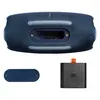 JBL Xtreme 4 portable Bluetooth speaker in Blue, base with the battery cover removed