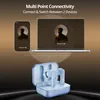 boAt Airdopes 800 true wireless earbuds in Interstellar Blue, multipoint connection to two devices