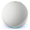 Amazon Echo Dot 5th Gen smart speaker in White, angled front view