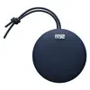 boAt Stone 193 portable Bluetooth speaker in Blue, front view with the lanyard