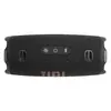JBL Charge 6 portable Bluetooth speaker in Black, top panel with power, Bluetooth, Auracast and playback buttons