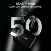 boAt Airdopes 91 Prime true wireless earbuds in Midnight Black, BEAST Mode with 50 ms low latency for gaming