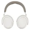 Sennheiser Momentum 4 Wireless noise cancelling headphones in White, ear cups turned flat