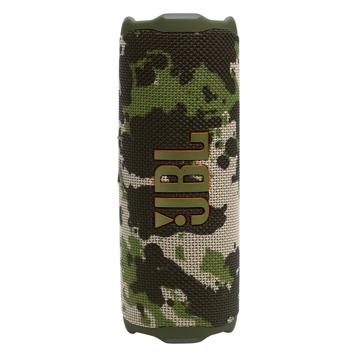JBL Flip 7 portable Bluetooth speaker in Squad, front view