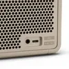 Marshall Middleton portable Bluetooth speaker in Cream, close-up of the AUX input and USB-C port