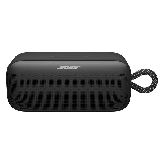 Bose SoundLink Plus portable Bluetooth speaker in Black, front view