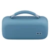 Bose SoundLink Max portable Bluetooth speaker in Blue Dusk, back view with the USB-C and AUX ports