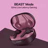 boAt Airdopes 71 true wireless earbuds in Maroon Lush, open case, BEAST Mode with 50 ms low latency