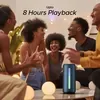 boAt Stone Spinx Pro portable Bluetooth speaker in Tropical Blue, at a party with friends, up to 8 hours of playback