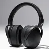 Sennheiser HD 400U USB-C wired over-ear headphones in Black, front view of the closed-back ear cups