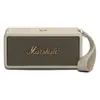 Marshall Middleton portable Bluetooth speaker in Cream, front view with the carry strap