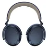 Sennheiser Momentum 4 Wireless noise cancelling headphones in Denim, ear cups turned flat