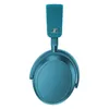 Sennheiser Momentum 4 Wireless noise cancelling headphones in Teal, side view of the right ear cup