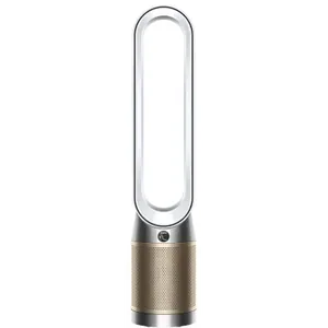 Dyson Purifier Cool Formaldehyde TP09 air purifier fan in White/Gold, front view